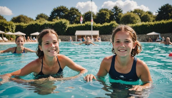 Les joies de la baignade en famille à fouesnant