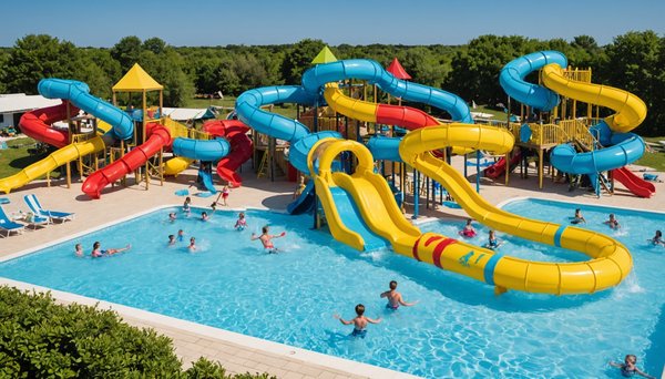 Les meilleurs campings avec parc aquatique en vendée
